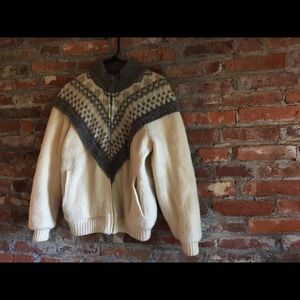 Vintage Alafoss Icewool  |  Sweater Coat  |  M